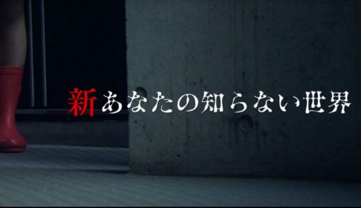 「新あなたの知らない世界」のドラマを見れる動画配信サイトは？全話無料でお試し視聴する方法！