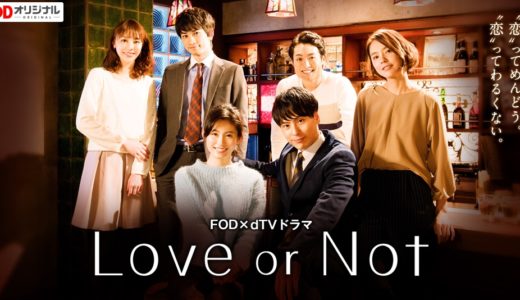 「Love or Not」のドラマを見れる動画配信サイトは？全話無料でお試し視聴する方法！（第1話~10話＜最終回＞まで）